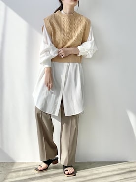 eritisさん（レディース・161cm）の春コーディネート