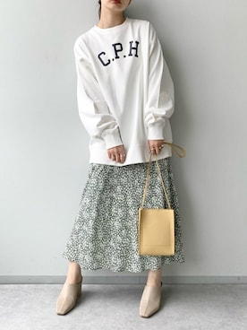 eritisさん（レディース・161cm）の春コーディネート