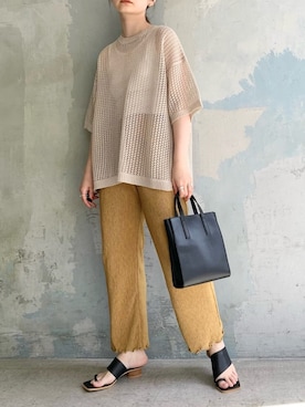 eritisさん（レディース・161cm）の春コーディネート