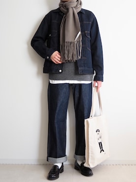 なごさん（メンズ・170cm）の冬コーディネート