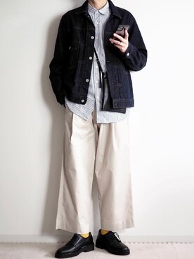 なごさん(メンズ・170cm)の春コーディネート
