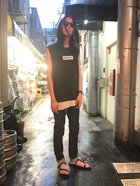まつしんさん(メンズ・183cm)の夏コーディネート