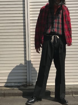 まつしんさん(メンズ・183cm)の夏コーディネート