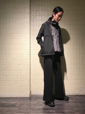 「Engineered Garments（エンジニアードガーメンツ）のアイテム」を使った、まつしんさん（メンズ・183cm）の秋コーディネート