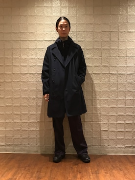 「troentorp（トロエントープ）のアイテム」を使った、まつしんさん（メンズ・183cm）の秋コーディネート