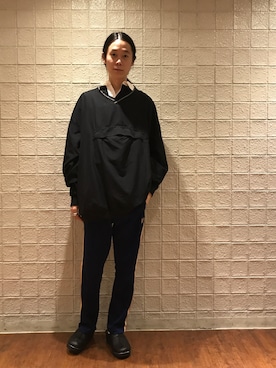 「troentorp（トロエントープ）のアイテム」を使った、まつしんさん（メンズ・183cm）の秋コーディネート