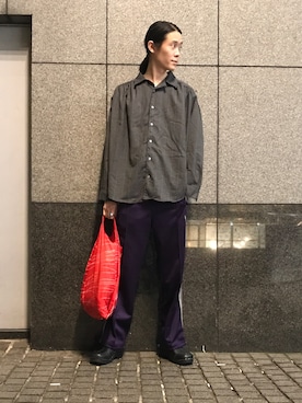 「troentorp（トロエントープ）のアイテム」を使った、まつしんさん（メンズ・183cm）の秋コーディネート