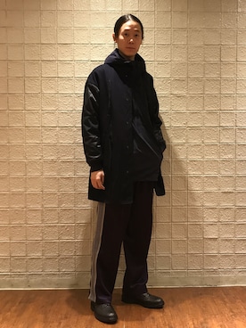 「Tricker's（トリッカーズ）のアイテム」を使った、まつしんさん（メンズ・183cm）の秋コーディネート