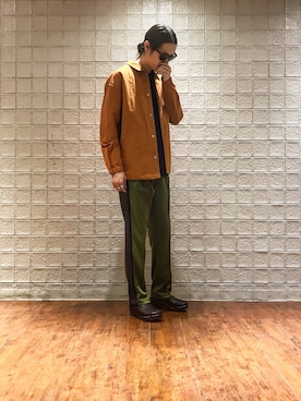 「troentorp（トロエントープ）のアイテム」を使った、まつしんさん（メンズ・183cm）の冬コーディネート