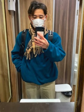 「スナップT」｜たろうさん（メンズ・165cm）の冬コーディネート