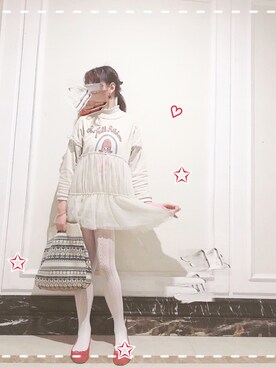 今天我也是元气满满的肉さんのコーディネート