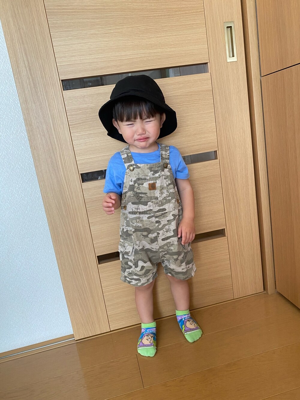 Carhartt オーバーオール オリーブグリーン Carharttのサロペット/オーバーオール（グリーン系）を使った