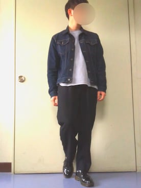 「SENSE OF PLACE by URBAN RESEAR」｜「アイテム（ブルゾン）」を使った、Ryotaさん（メンズ・170cm）の春コーディネート