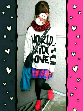 haruさん（レディース・157cm）の冬コーディネート