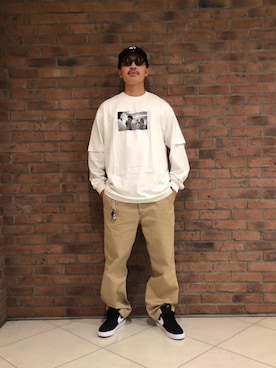 Katsuya Kitaiさん（メンズ・181cm）の夏コーディネート