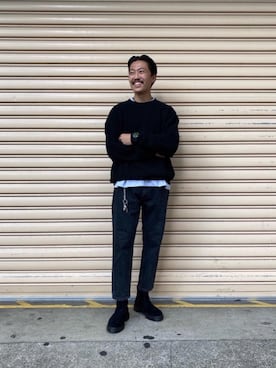 Katsuya Kitaiさん（メンズ・181cm）の秋コーディネート