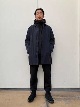 Katsuya Kitaiさん（メンズ・181cm）の冬コーディネート