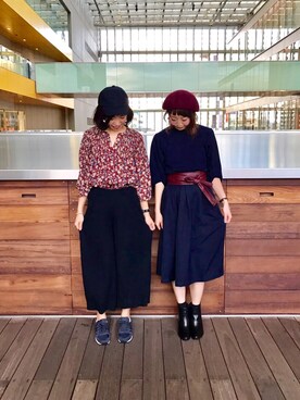 YUMIさん（レディース・163cm）の冬コーディネート