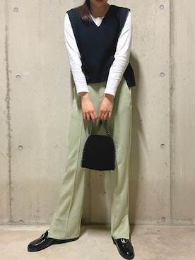 来実さんのコーディネート