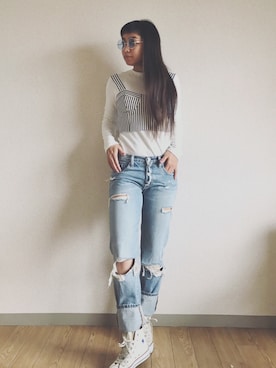 「スプリングSENSEOFPLACE」｜Ayumi NewAgeさん（レディース・154cm）の春コーディネート