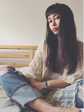 Denim & Supply Ralph Laurenのキャミソールを使った人気ファッション