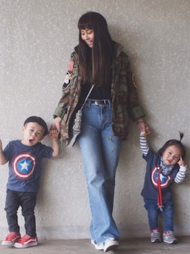 Ayumi NewAgeさん（レディース・154cm）の春コーディネート