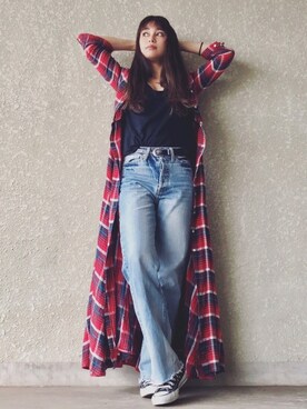 Ayumi NewAgeさん（レディース・154cm）の春コーディネート