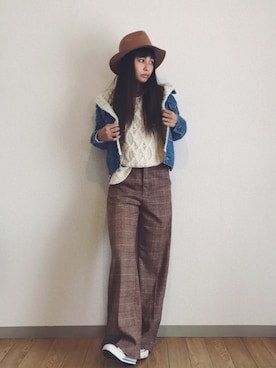 Ayumi NewAgeさん（レディース・154cm）の秋コーディネート