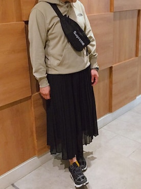 「ノースフェイス」｜EMC HEAD OFFICEさん（レディース・165cm）の春コーディネート