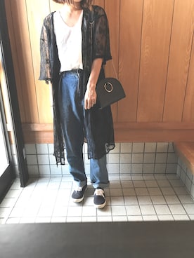 「カミキッタ」｜sayaさん（レディース・156cm）の夏コーディネート