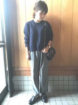 sayaさん（レディース・156cm）の秋コーディネート