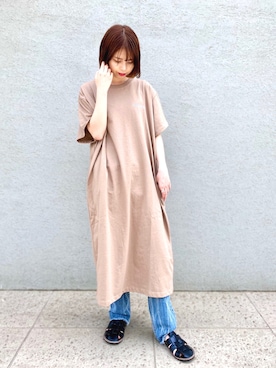「MILKFED.」｜「アイテム（その他）」を使った、佐藤 幸菜さん（レディース・155cm）の夏コーディネート