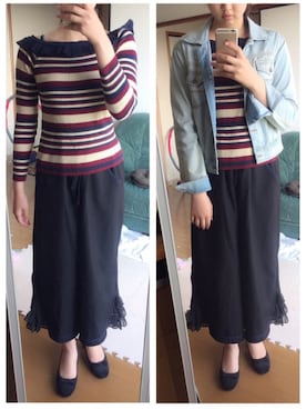 rie2017さん(レディース・170cm)の春コーディネート