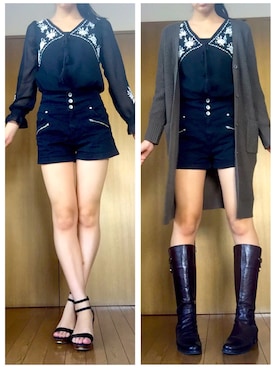 rie2017さん（レディース・170cm）の秋コーディネート