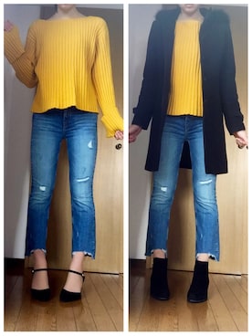 rie2017さん（レディース・170cm）の冬コーディネート