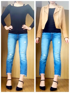 rie2017さん（レディース・170cm）の冬コーディネート