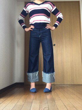 rie2017さん（レディース・170cm）の春コーディネート