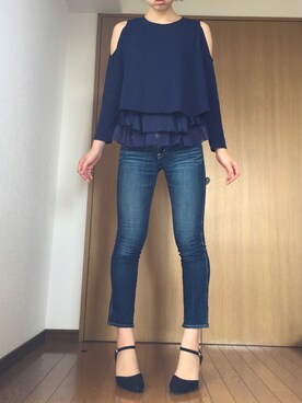 rie2017さん（レディース・170cm）の春コーディネート