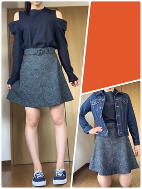 rie2017さん（レディース・170cm）の春コーディネート