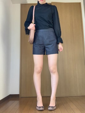 「DEICY（デイシー）のアイテム（その他パンツ）」を使った、rie2017さん（レディース・170cm）の春コーディネート