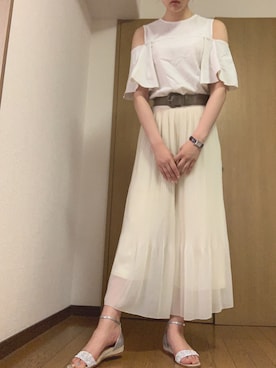 「KIKKA THE DIARY OF（キッカ　ザ　ダイアリー　オブ）のアイテム」を使った、rie2017さん（レディース・170cm）の春コーディネート