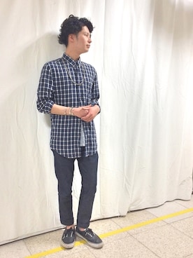 HIRATSUKAさん（メンズ・167cm）の夏コーディネート