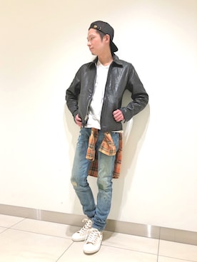 HIRATSUKAさん(メンズ・167cm)の冬コーディネート