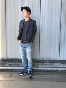 「johnbull」｜「アイテム（パンツ）」を使った、HIRATSUKAさん（メンズ・167cm）の夏コーディネート