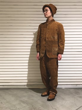 「トリッカーズ」｜「アイテム（帽子）」を使った、HIRATSUKAさん（メンズ・167cm）の夏コーディネート