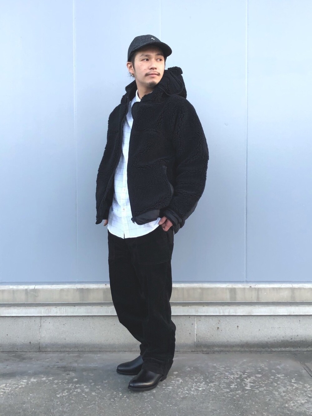 COMFY OUTDOOR GARMENT / フリースジャケット/L/ポリエステル/BLK/CMF1902-J03J 20191027202857940_1000.jpg