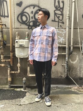 HIRATSUKAさん（メンズ・167cm）の夏コーディネート