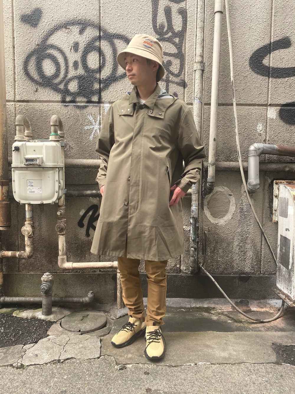 AVIREX（アヴィレックス）の「ライト ストレッチ ステンカラーコート