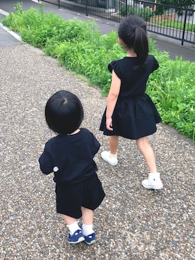 kokonaaaさん（キッズ・110cm）の夏コーディネート