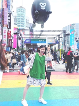 「H:CONNECT（エイチコネクト）のアイテム」を使った、Boly_recordさん（レディース・164cm）の春コーディネート